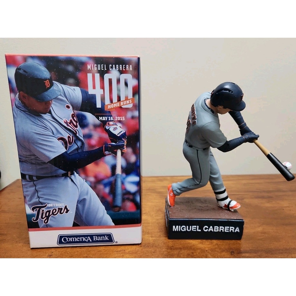 2015 Detroit Tigers‎ Miguel Cabrera 400th Home Run SGA Figurine Statue Limited